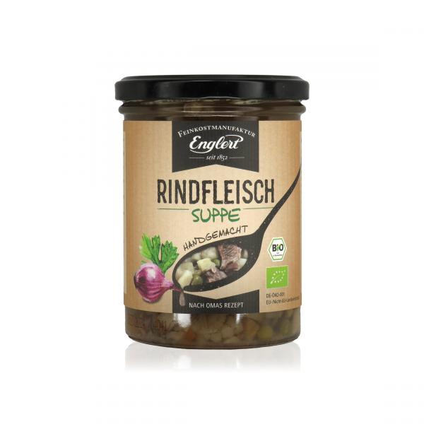 BIO Rindfleischsuppe 370ml / Glas